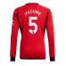 Manchester United Harry Maguire #5 Voetbalkleding Thuisshirt 2023-24 Lange Mouwen